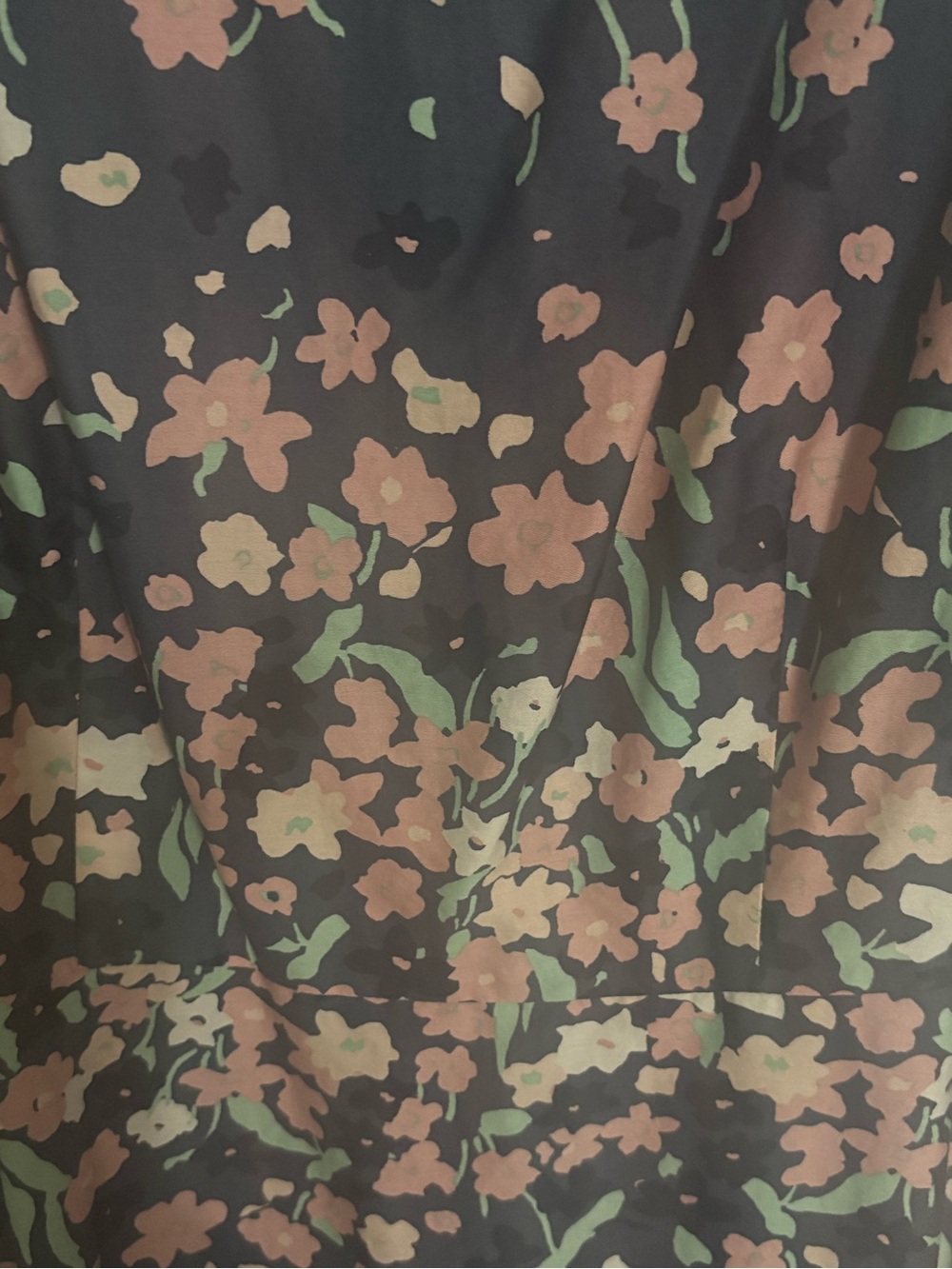 Women’s blue floral dress - Picture 2 of 3